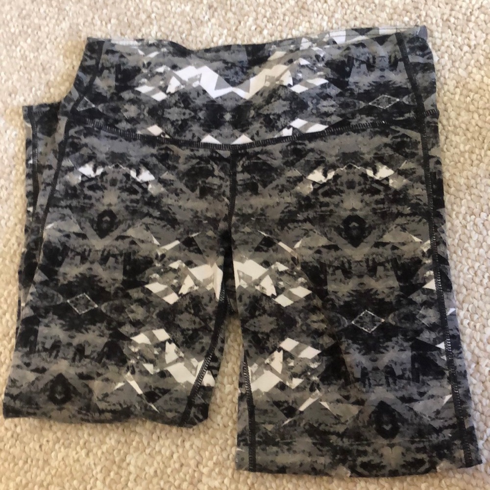 Athleta grey crop legging